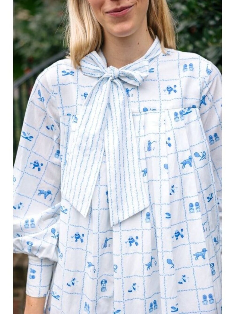 August Morgan Kate Dress  Cute print size Small NWT